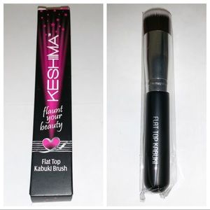 Keshima Flat Top Kabuki Foundation Brush- NWOT